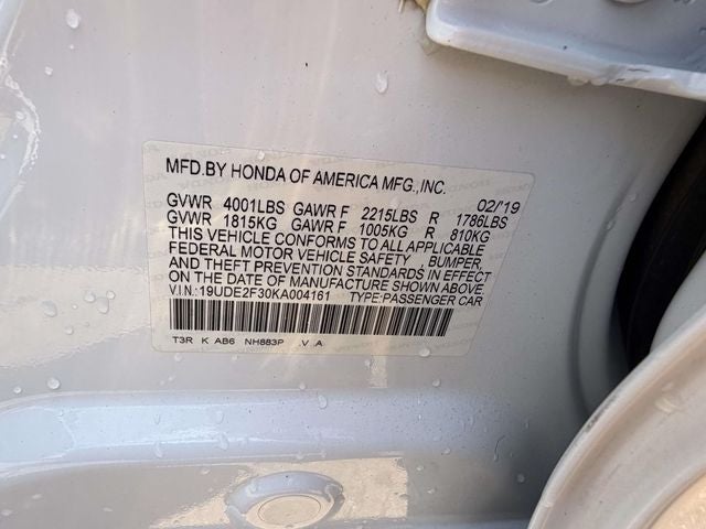 2019 Acura ILX Base