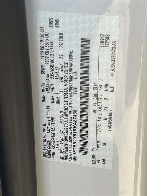 2024 Ford Transit-250 Base