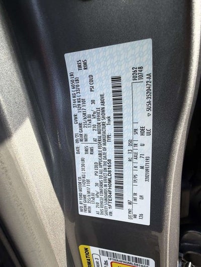 2021 Ford Ranger XLT