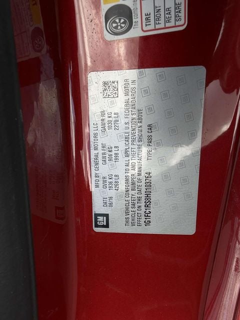 2017 Chevrolet Camaro 2LT 2LT