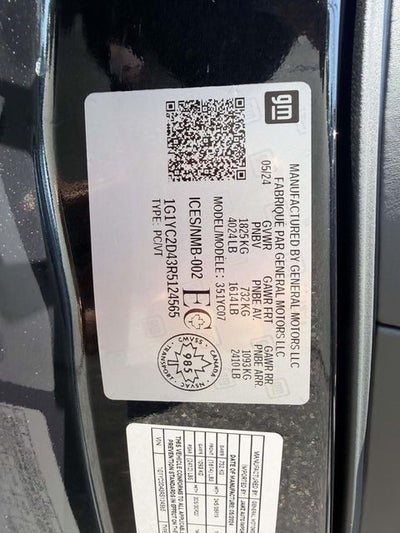 2024 Chevrolet Corvette Stingray 3LT