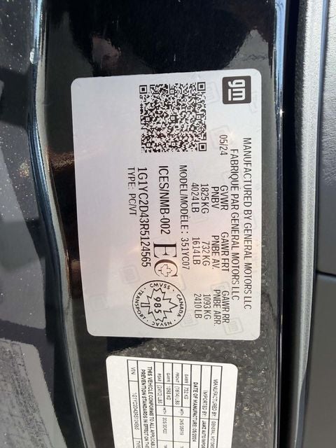 2024 Chevrolet Corvette Stingray 3LT