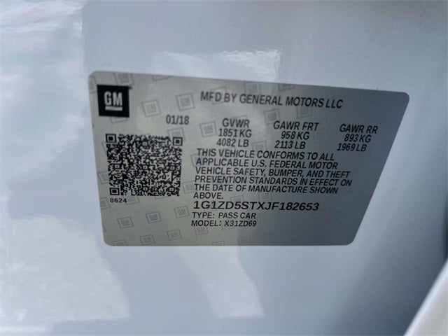 2018 Chevrolet Malibu LT