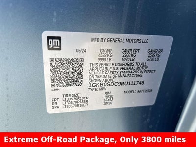 2024 GMC Hummer EV SUV 3X