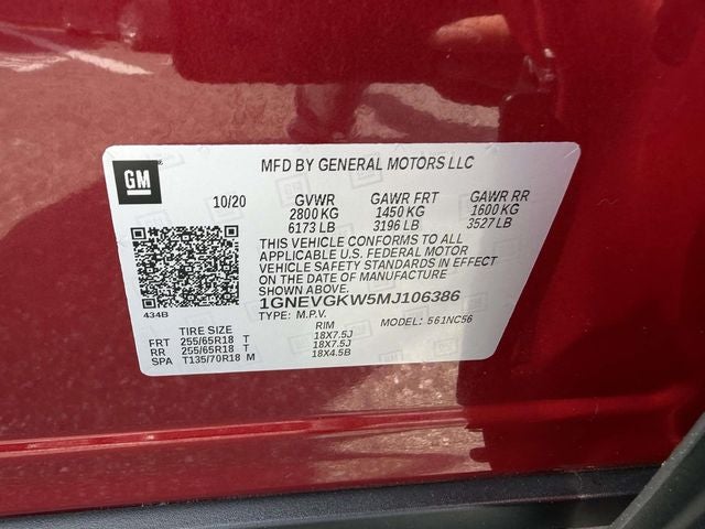 2021 Chevrolet Traverse LT 1LT