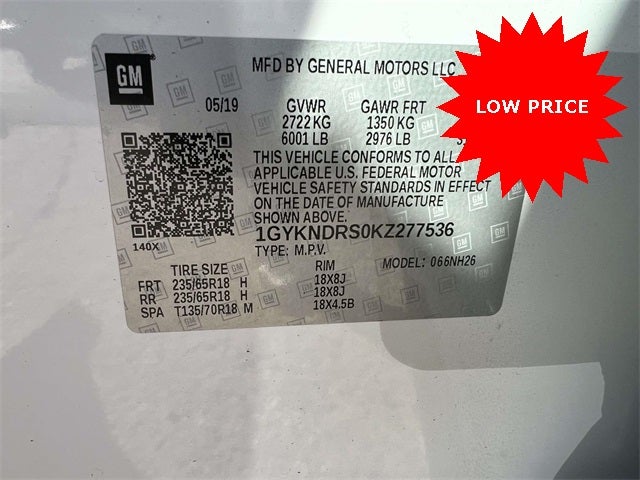 2019 Cadillac XT5 Luxury