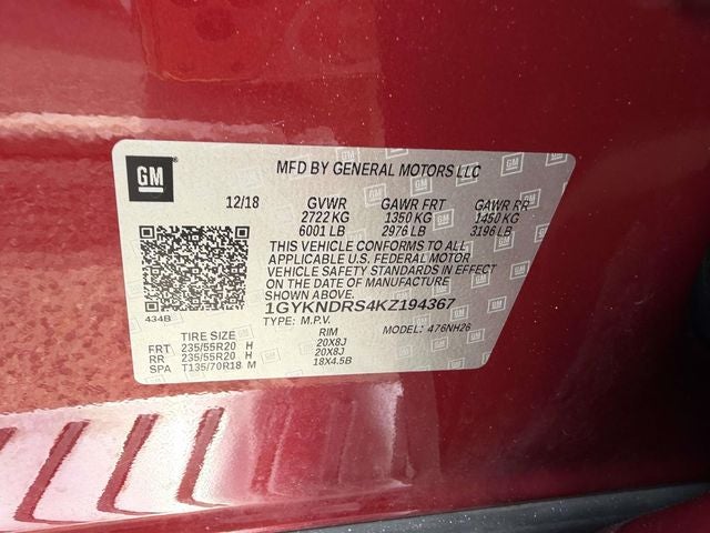 2019 Cadillac XT5 Luxury