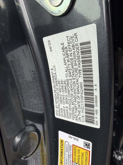 2023 Honda Accord EX