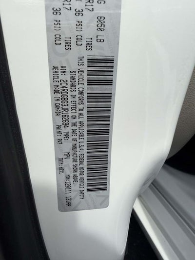 2018 Dodge Grand Caravan SE