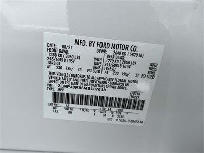 2021 Lincoln Nautilus Reserve