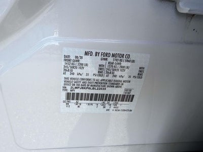 2020 Lincoln Nautilus Reserve