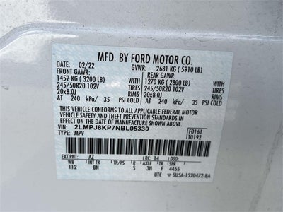 2022 Lincoln Nautilus Reserve