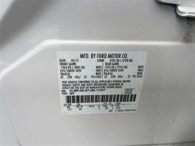 2018 Lincoln MKX Reserve