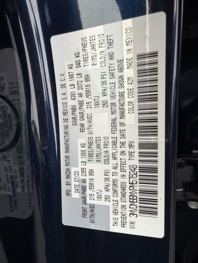 2023 Mazda Mazda CX-30 2.5 S Select Package