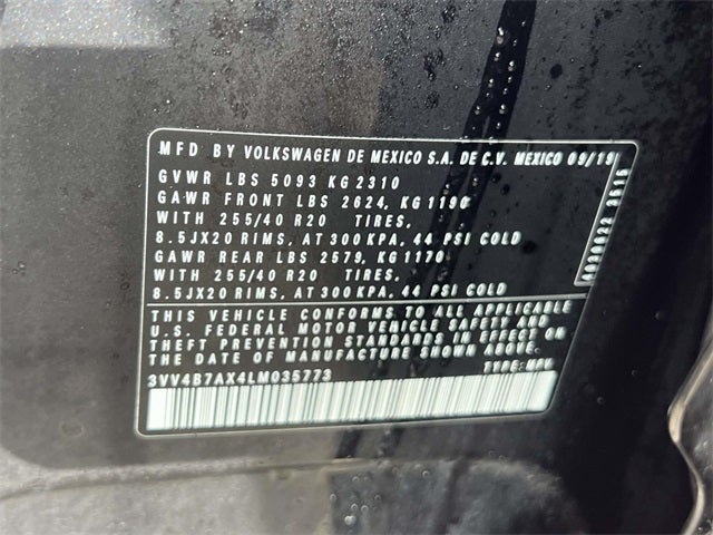 2020 Volkswagen Tiguan 2.0T SEL Premium R-Line 4Motion