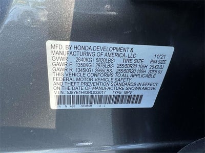 2022 Acura MDX Technology SH-AWD