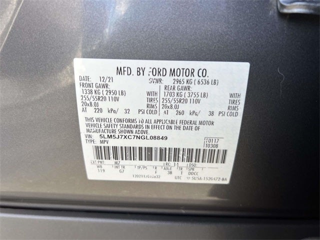 2022 Lincoln Aviator Reserve