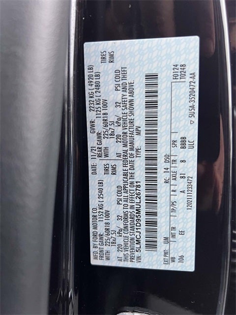 2021 Lincoln Corsair Standard