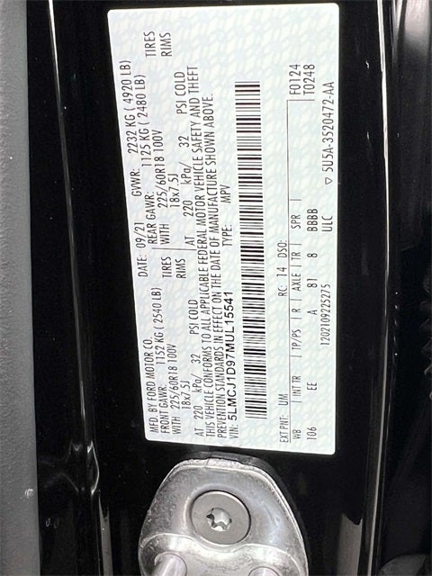 2021 Lincoln Corsair Standard