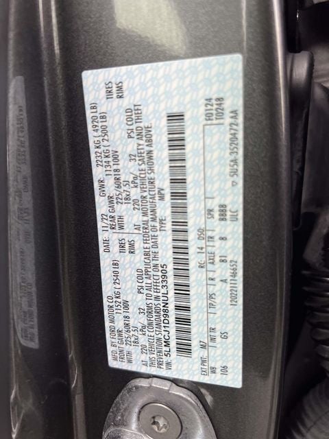 2022 Lincoln Corsair Standard