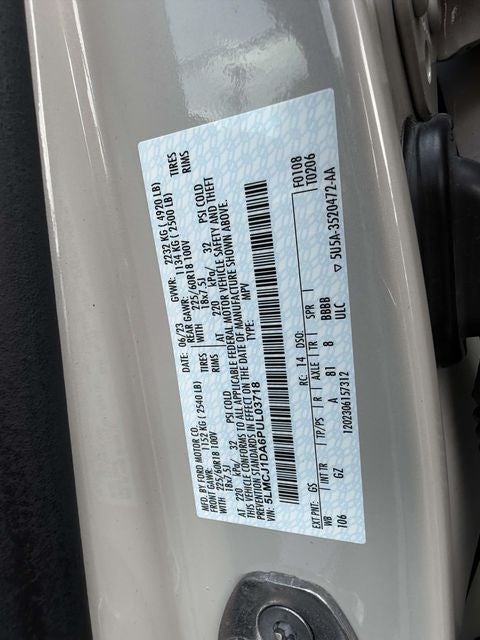 2023 Lincoln Corsair Standard