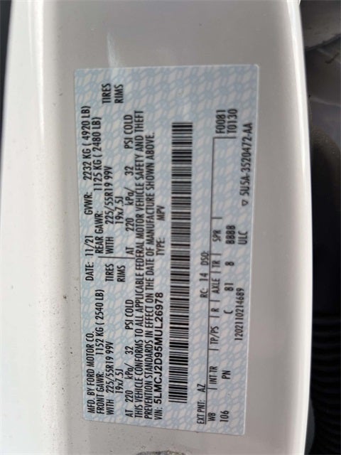 2021 Lincoln Corsair Reserve