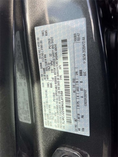 2022 Lincoln Corsair Reserve