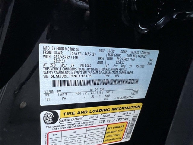 2022 Lincoln Navigator Reserve