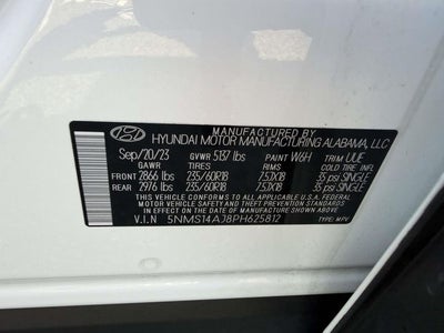 2023 Hyundai Santa Fe SE