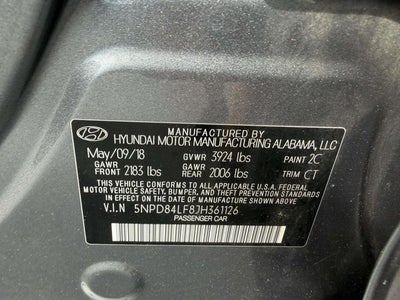 2018 Hyundai Elantra Value Edition