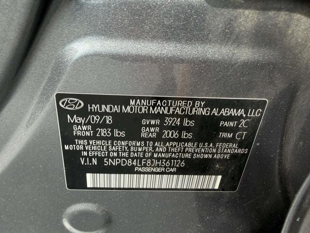2018 Hyundai Elantra Value Edition