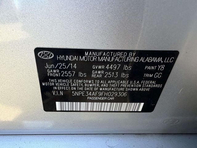 2015 Hyundai Sonata Sport