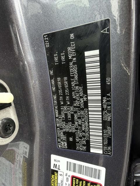 2021 Toyota Highlander XLE