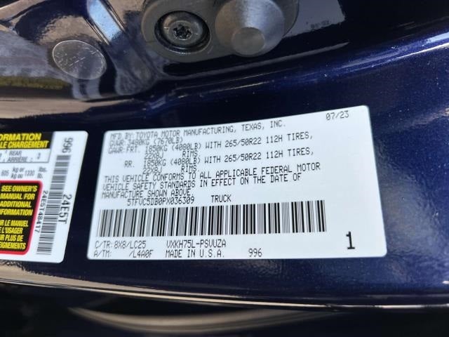 2023 Toyota Tundra Hybrid Capstone