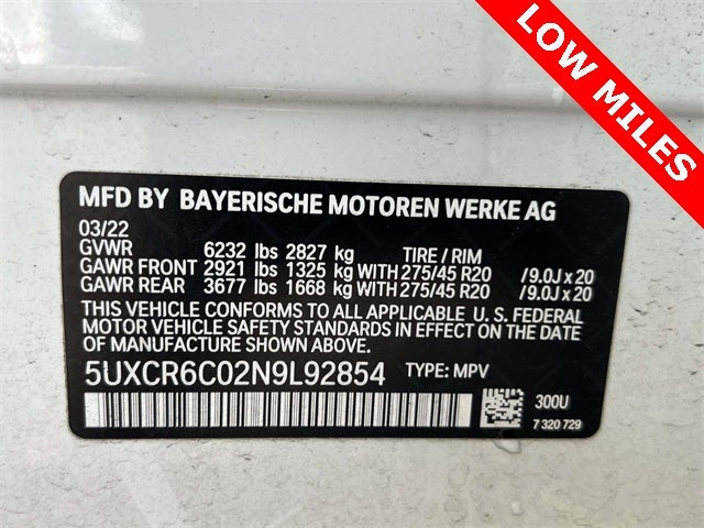 2022 BMW X5 xDrive40i