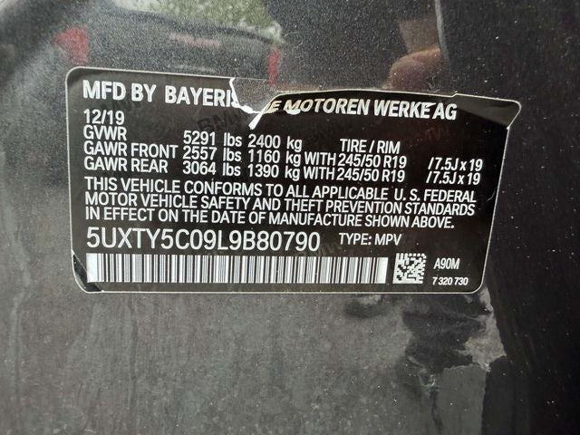2020 BMW X3 xDrive30i