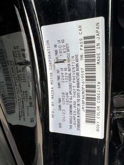 2023 Mazda Mazda3 2.5 S Select Package