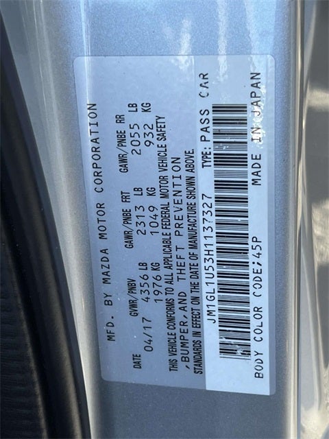 2017 Mazda Mazda6 Sport