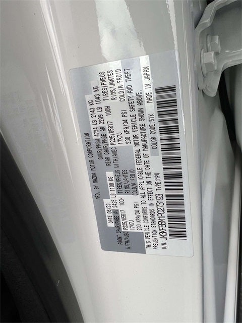 2023 Mazda Mazda CX-5 2.5 S Select Package