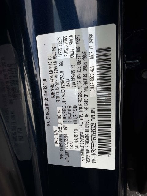2025 Mazda Mazda CX-5 2.5 S Premium Plus Package