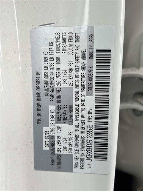 2025 Mazda Mazda CX-90 3.3 Turbo Preferred AWD