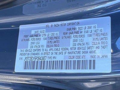 2023 Mazda Mazda CX-9 Carbon Edition