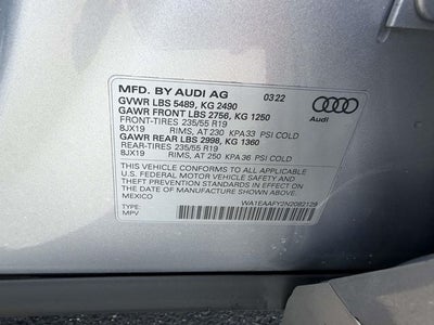 2022 Audi Q5 45 S line Premium quattro