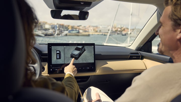 2026 Mazda CX-5 15.6-inch center touchscreen display | Bright Bay Mazda in Bay Shore NY