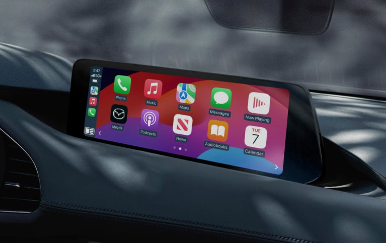 2025 Mazda 3 Sedan -Apple CarPlay Integration Feature | Bright Bay Mazda in Bay Shore NY