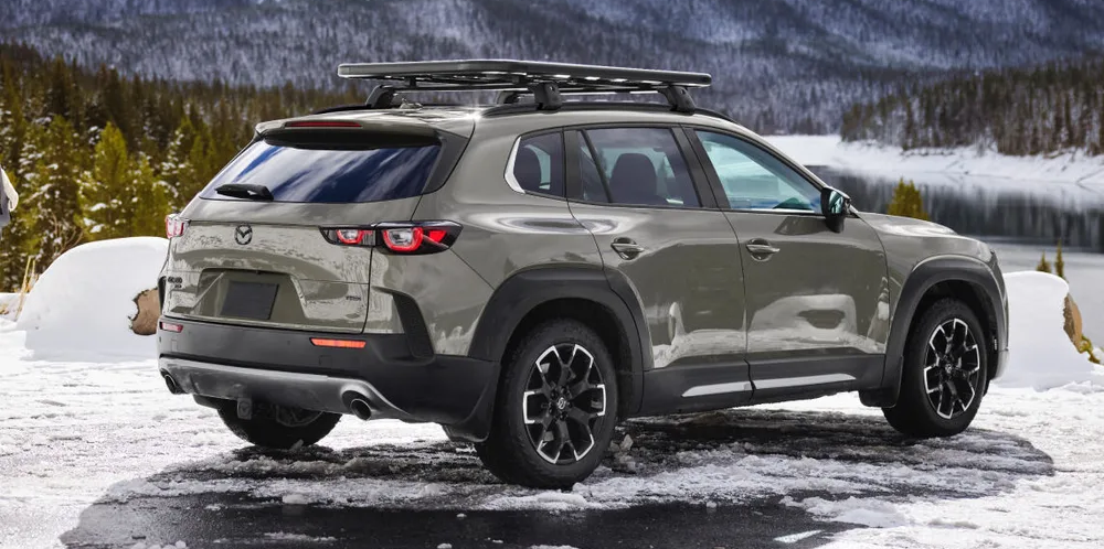 New 2026 Mazda crossover SUVs at Bright Bay Mazda in Bay Shore, serving inventory shoppers across Suffolk County, NY