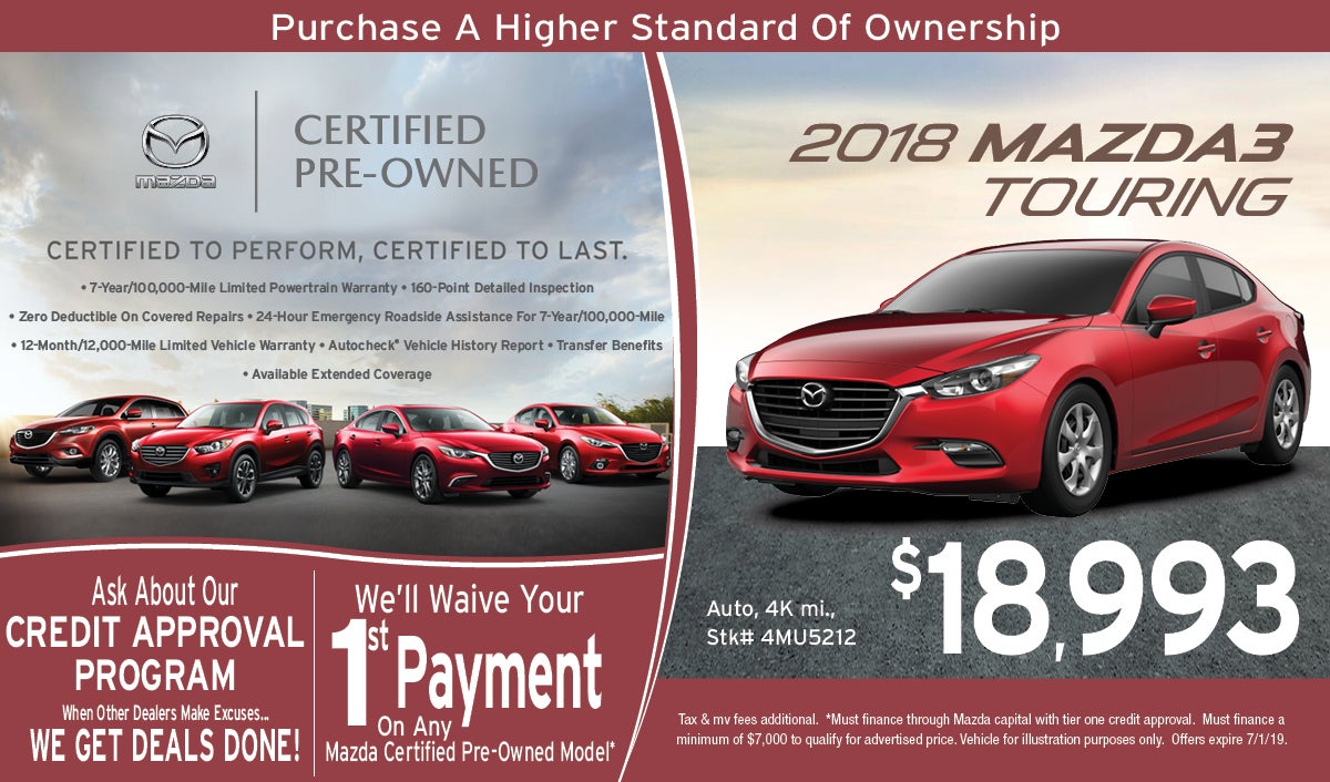 2018 Mazda3 Touring