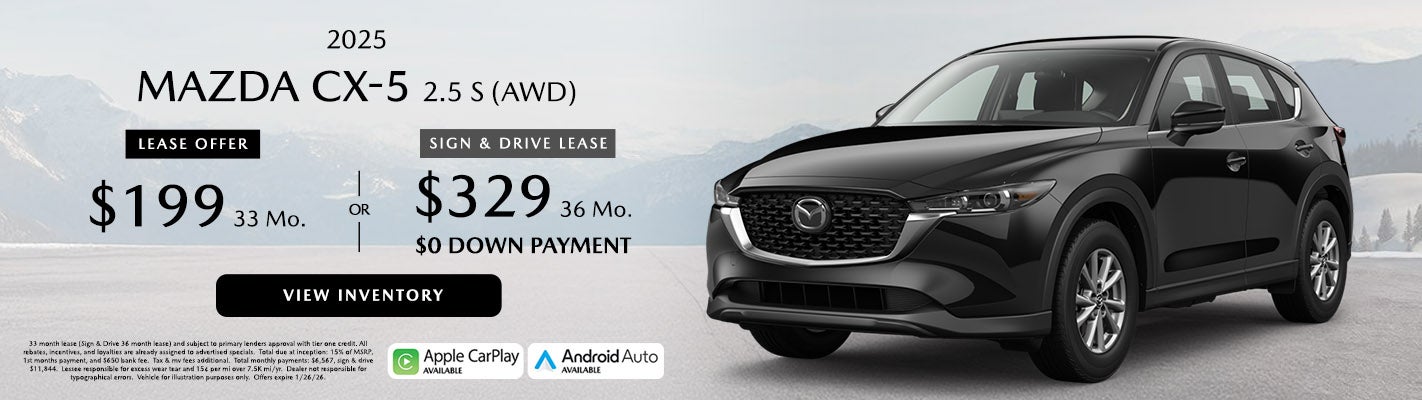 2025 MAZADA CX-5 2.5 S (AWD)