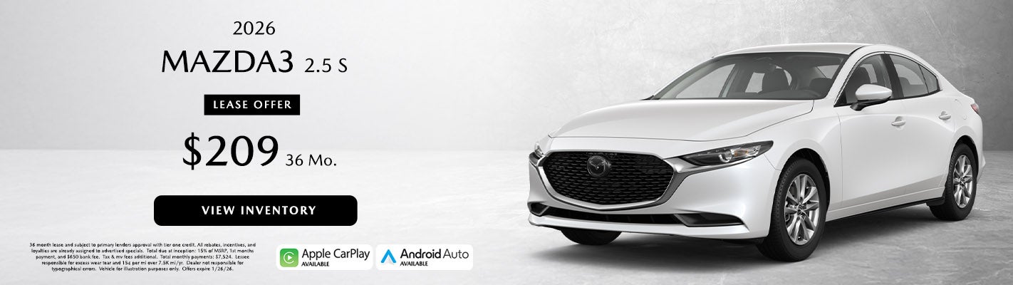 2026 MAZDA3 2.5 S