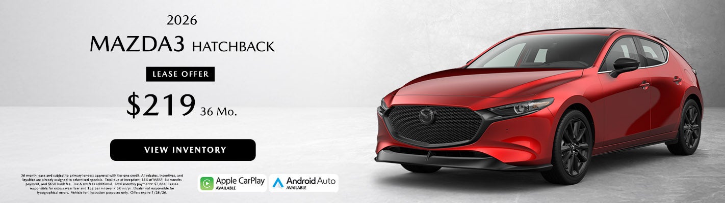 2026 MAZADA3 HATCHBACK